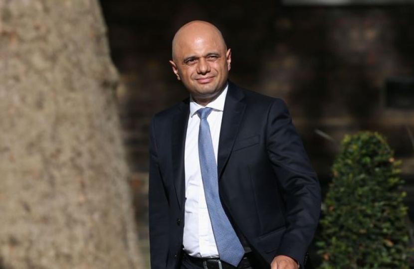 Sajid Javid MP appointed Chancellor of the Exchequer